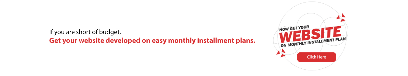 Website on Installment plan