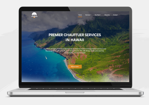 Chauffeur Website development services