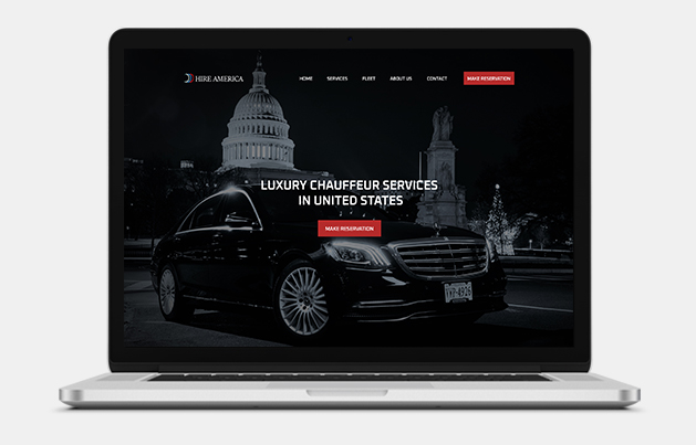 Website development for limousine Business